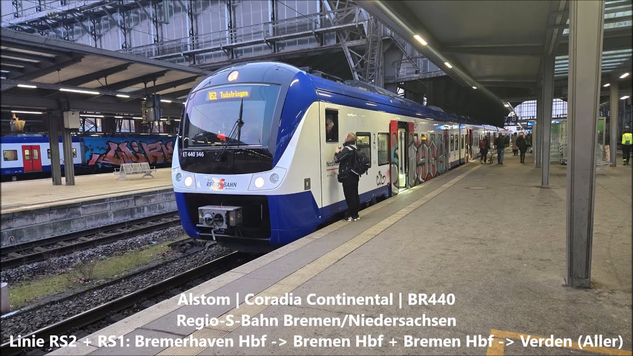 Sound | Alstom Coradia Continental | BR440 | Regio S Bahn HB/NDS | ET 440 346 + ET 440 337