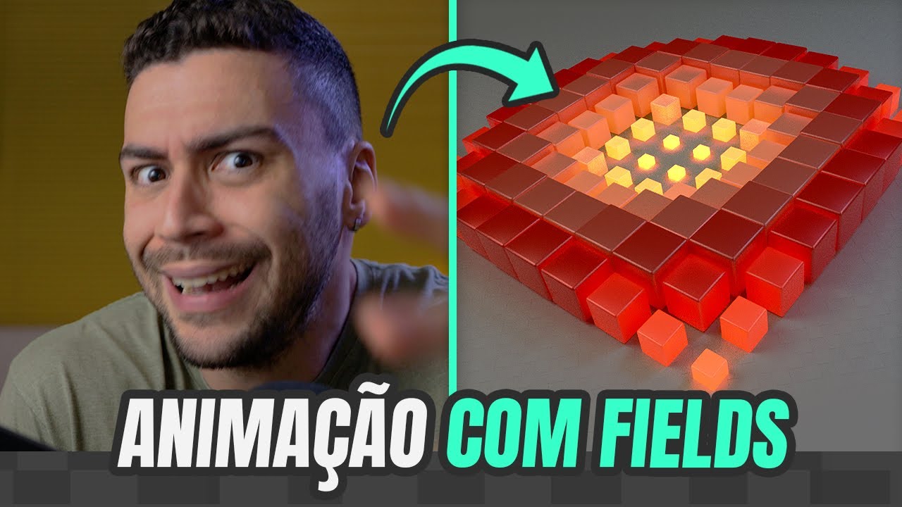 Como ANIMAR usando FIELDS com Cinema 4D | Tutorial Cinema 4D
