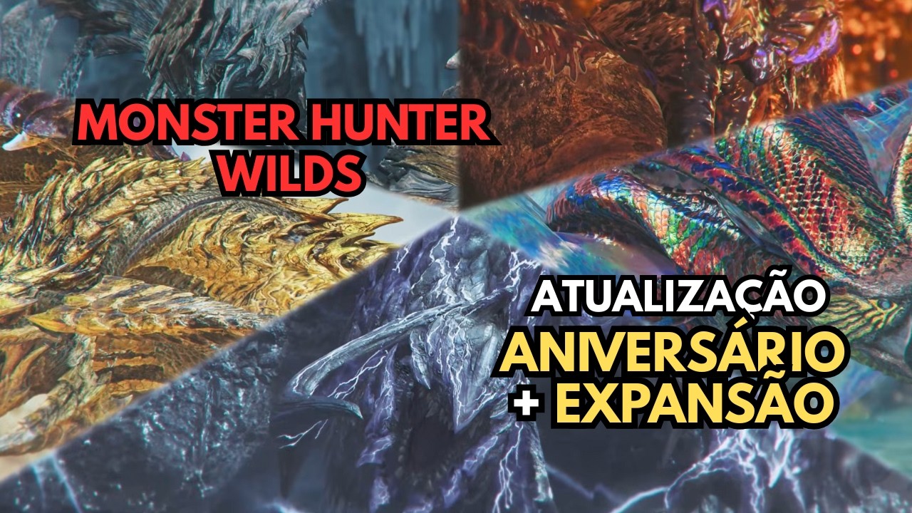 MONSTER HUNTER WILDS: ATUALIZAÇÃO DE ANIVERSÁRIO + EXPANSÃO REVELADA!