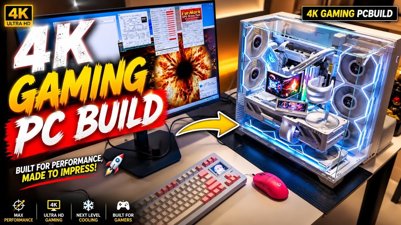🔥🔥Сборка игрового монстра: AMD R7 9800X3D + RTX 5080 OC 🤑🤑 Идеальная сборка ПК для 4K 🤑🤑