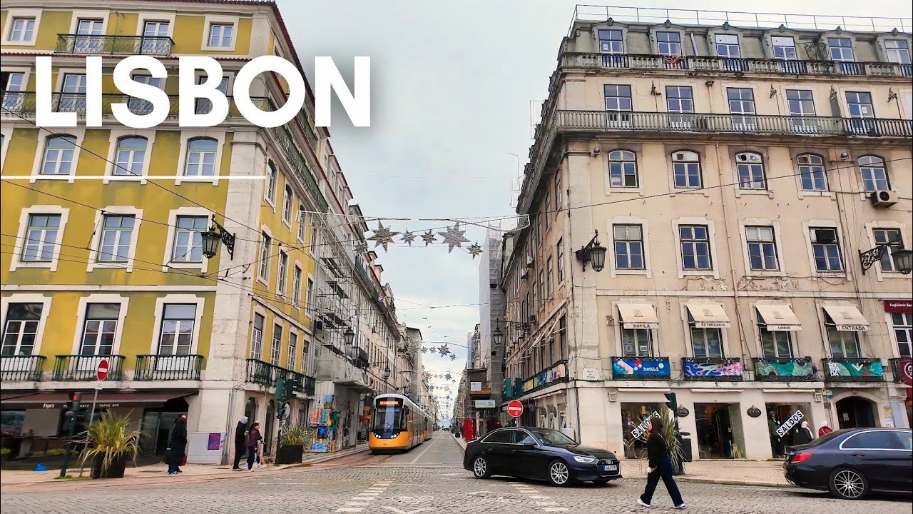 A Cloudy Winter Afternoon in Lisbon PORTUGAL 