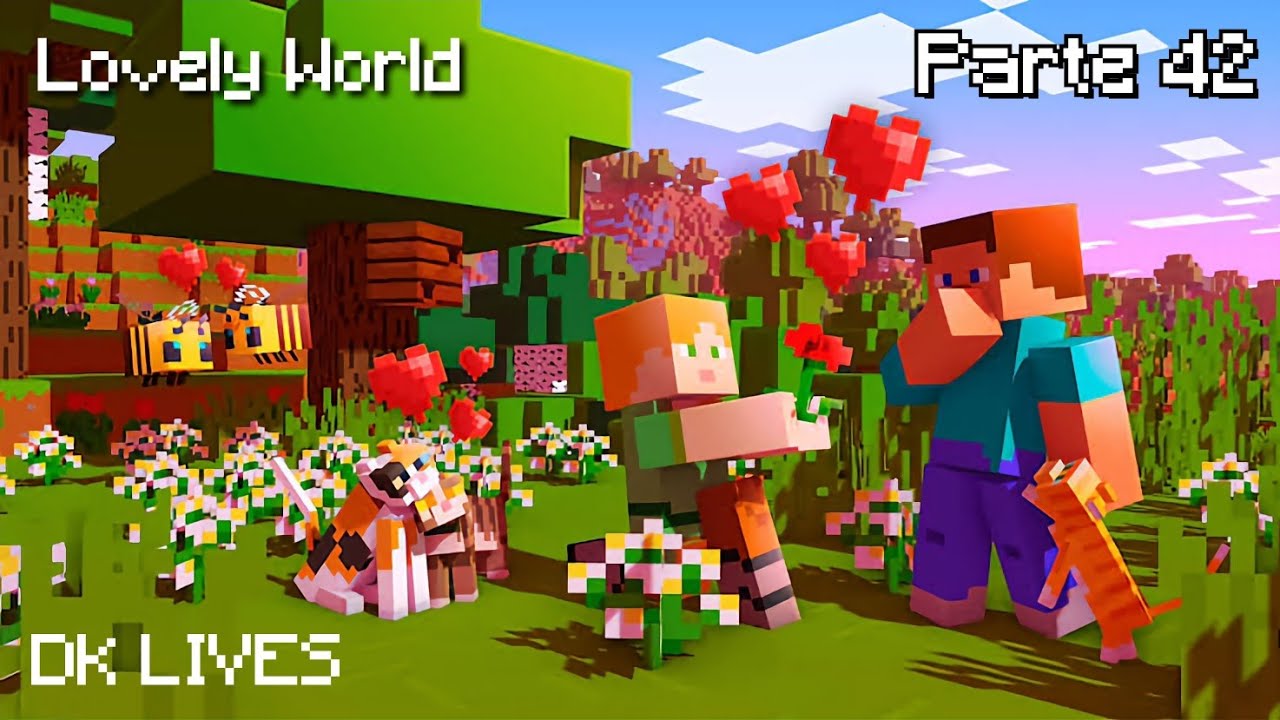Minecraft com a @magical.jojozii 💗 Parte 42 [Lovely World]