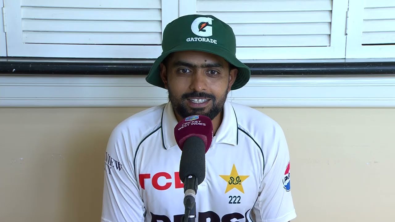 Pakistan captain Babar Azam's post-match press conference | Pakistan vs West Indies, 2nd Test