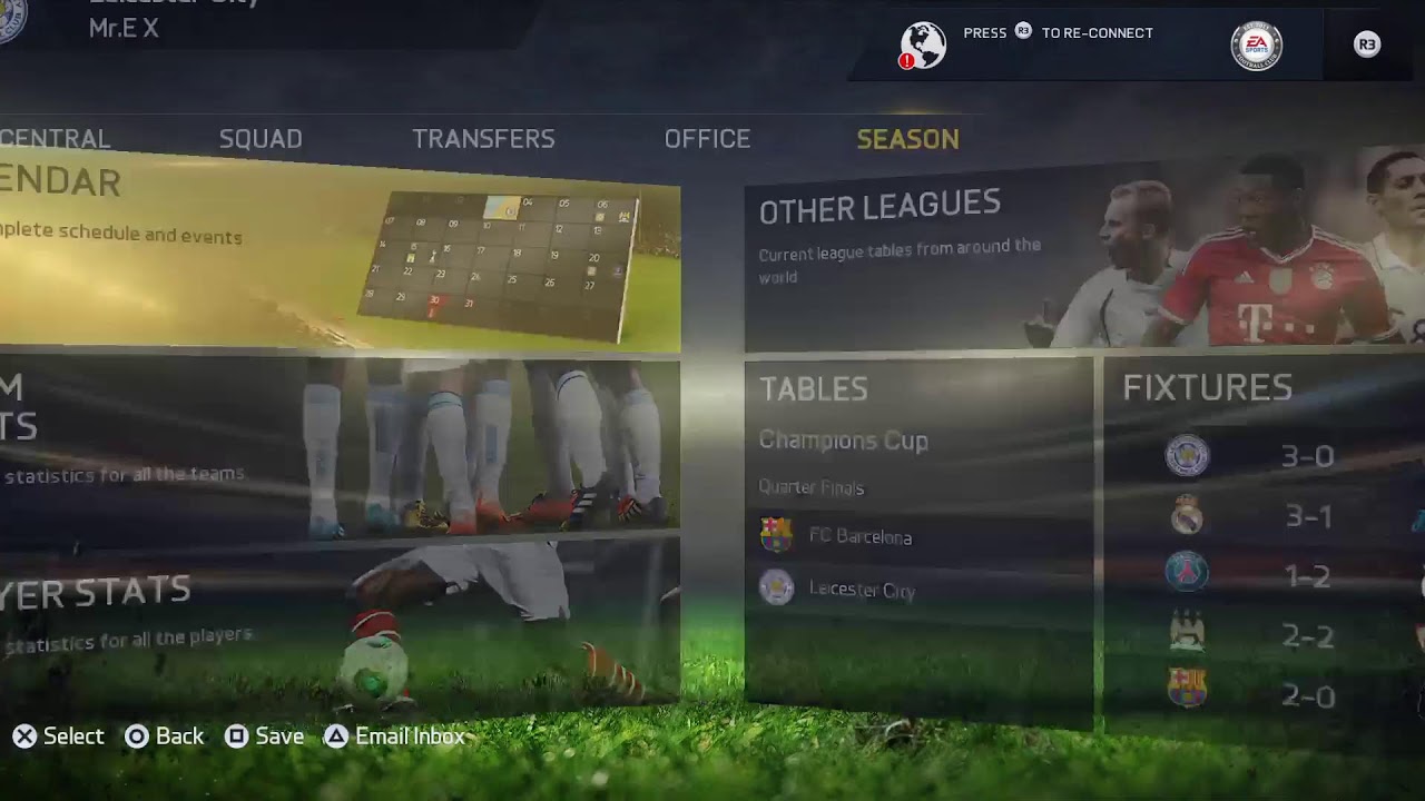 FIFA 15 Career Mode Live! (PS5)