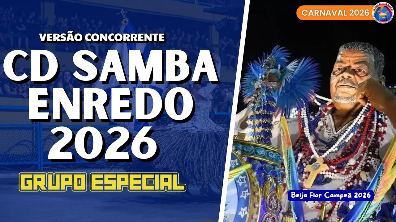CD SAMBA DE ENREDO 2026 | GRUPO ESPECIAL RJ | COM LETRA SIMULTÂNEA