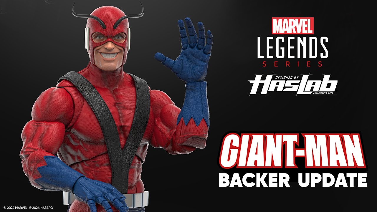 Hasbro Pulse | EXCLUSIVE Marvel Legends Series Giant-Man HasLab Update | March 2024
