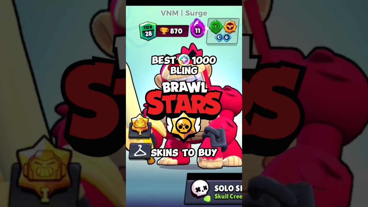 Best 1000 bling skins #brawl #pharrellwilliams #brawlstars #shorts