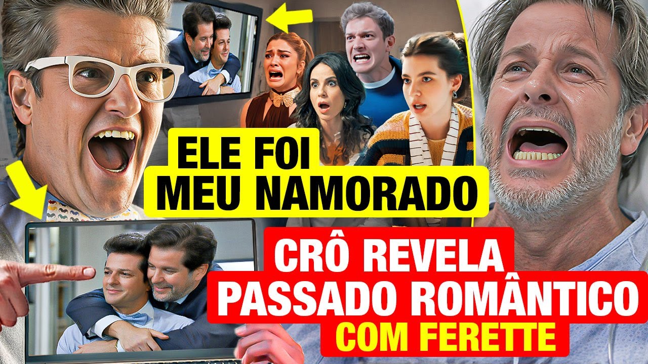 TRÊS GRAÇAS: SEXTA 30/01 - CRÔ REVELA SEU PASSADO COM FERETE - RESUMO DA NOVELA TRÊS GRAÇAS