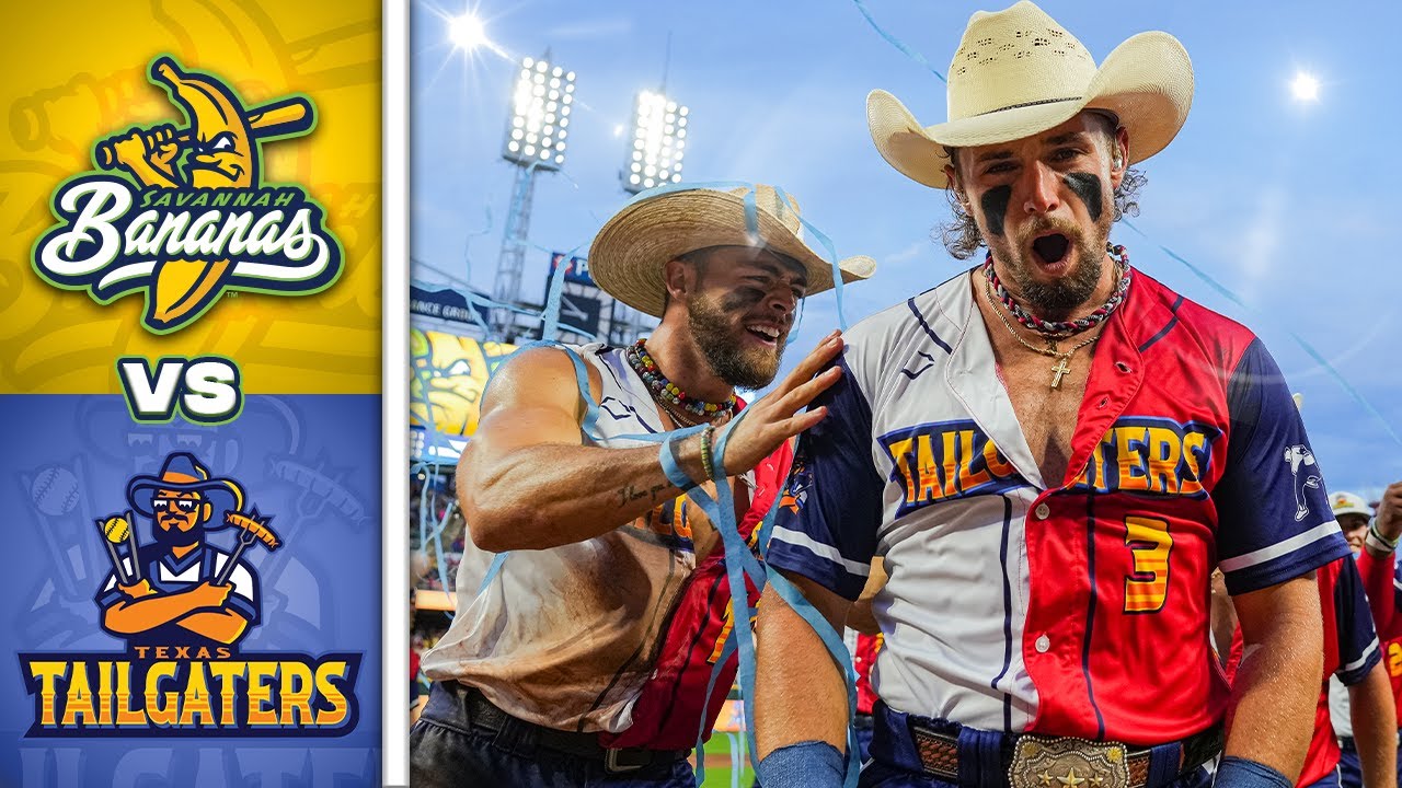Savannah Bananas vs. Texas Tailgaters Full Series HIGHLIGHTS | Great American Ballpark