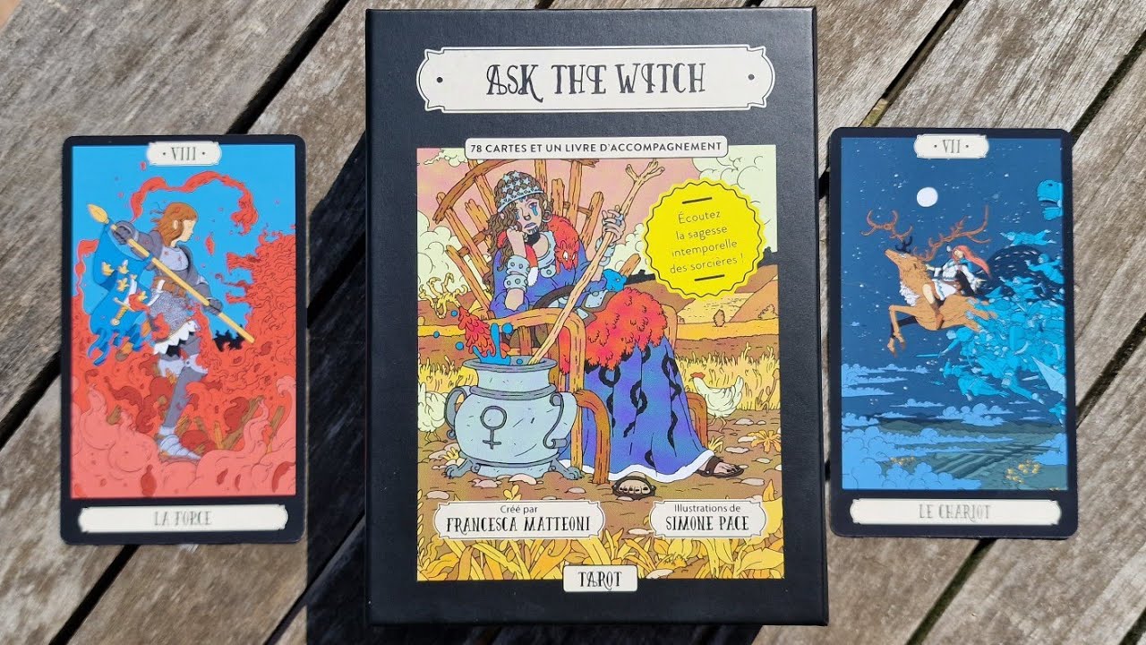🧙Tarot Ask the witch traduit en français🧙( demande à la sorcière) de Francesca Matteoni