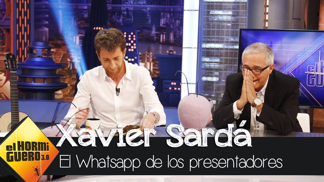 El grupo de whatsapp de los presentadores de televisión - El Hormiguero 3.0