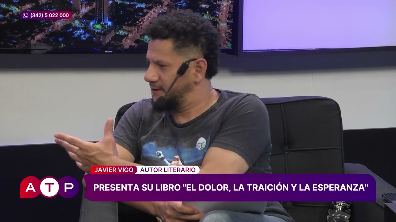 Javier Vigo Leguizam&oacute;n - Presentaci&oacute;n de El Dolor, la Traici&oacute;n y La Esperanza - ATP 24 12 25