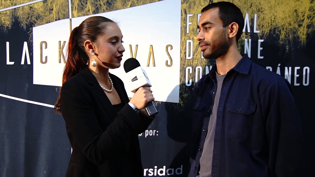 Antoine Bourges en la Inauguraci&oacute;n del Festival de Cine Contempor&aacute;neo Black Canvas