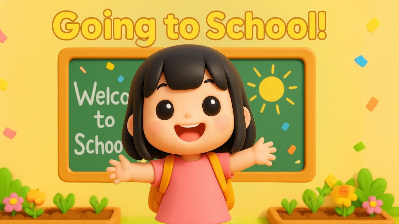 Back to School Song for Kids | Montessori Preschool Music Video | Bi-Lee Kids Channel