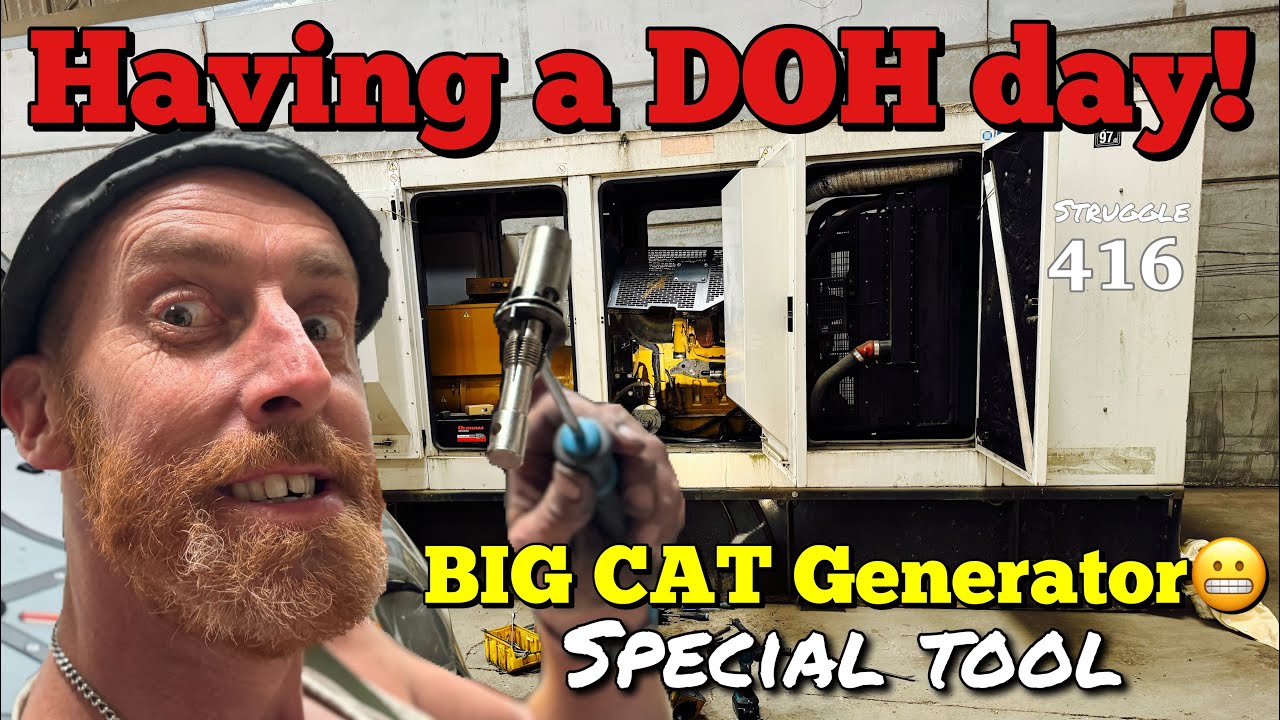 CAT generator BOILED!! Jumping to the worst case first!!