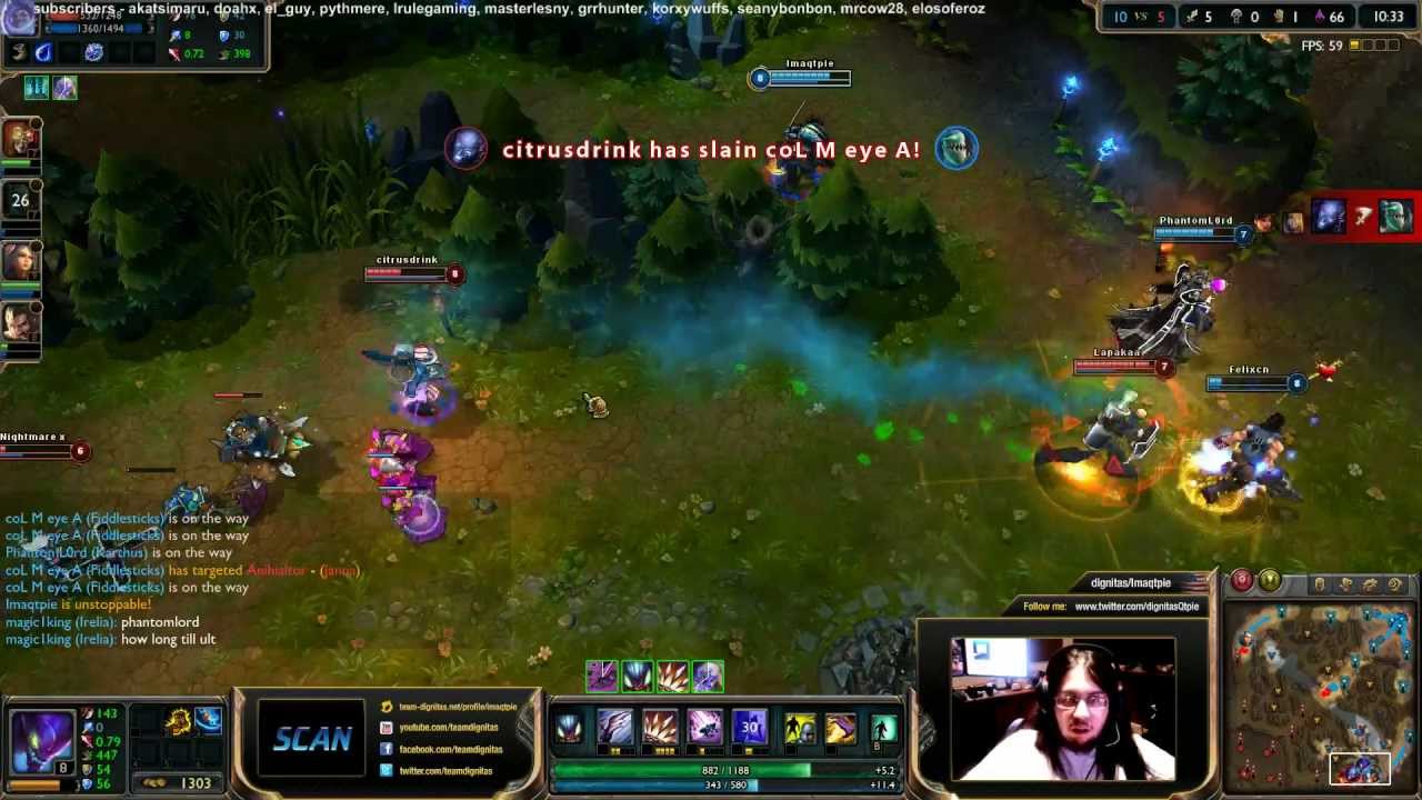 imaQtpie - Kha'Zix jungle «Godmode RECORD» 24 KILLS!!!!! (Diamond l)