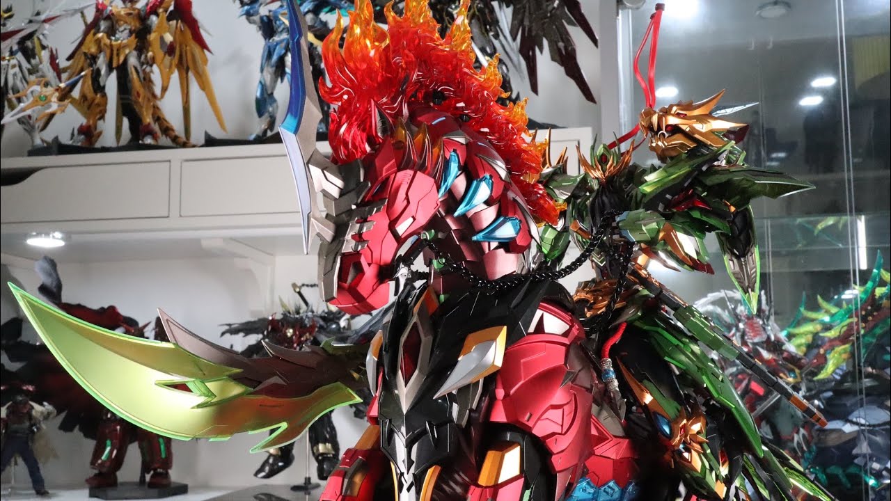 Motor Nuclear MNQ-XH09X 1/72 Guan Yu & Red Hare (Unboxing/Poses/Comparison)