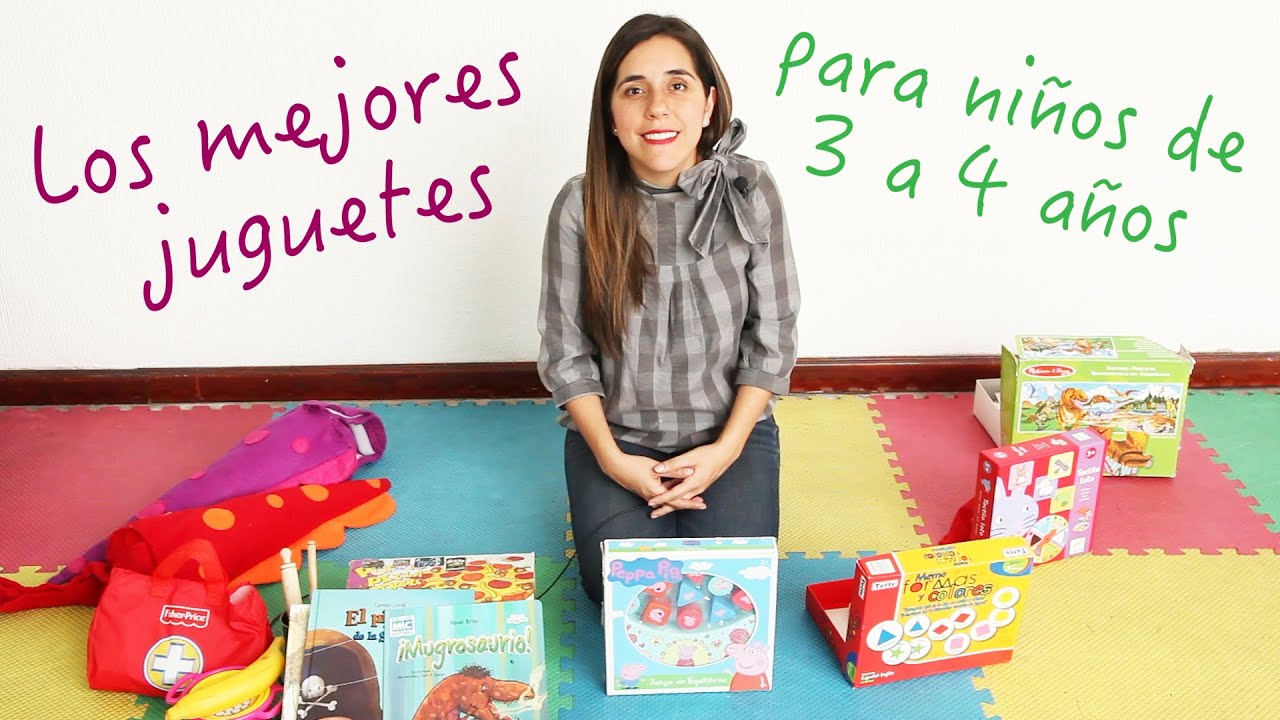 Los 7 mejores juguetes para niños de 3 a 4 años