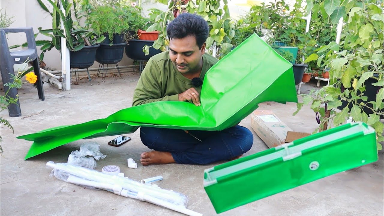 grow bag with pvc support చూడగానే నచ్చిందని తెప్పించాను