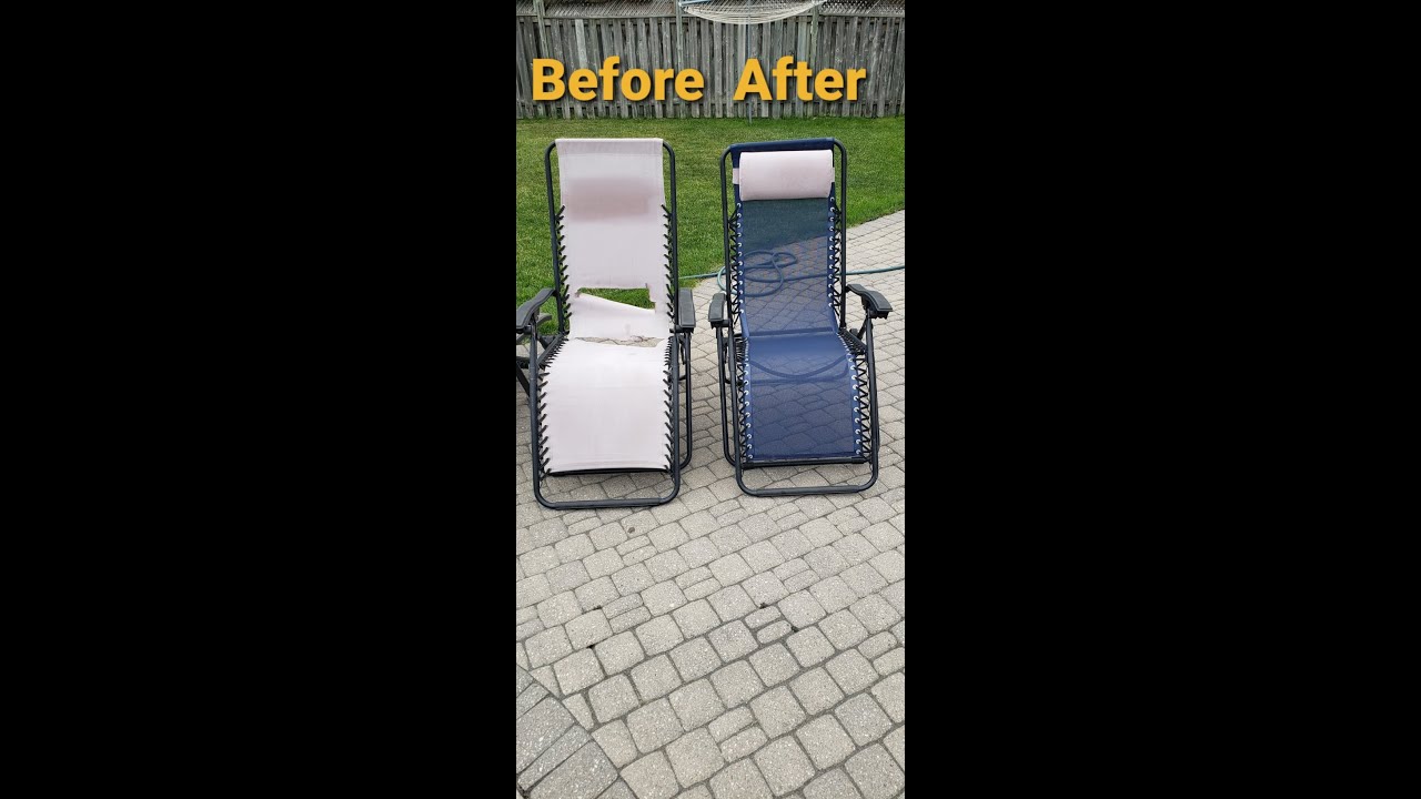 how to repair your 0 gravity chair's