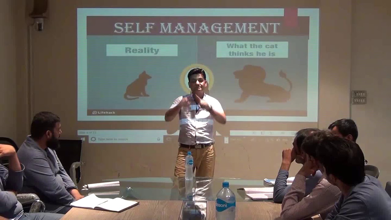 What is Self Management by Munir Shakir in Urdu/Hindi