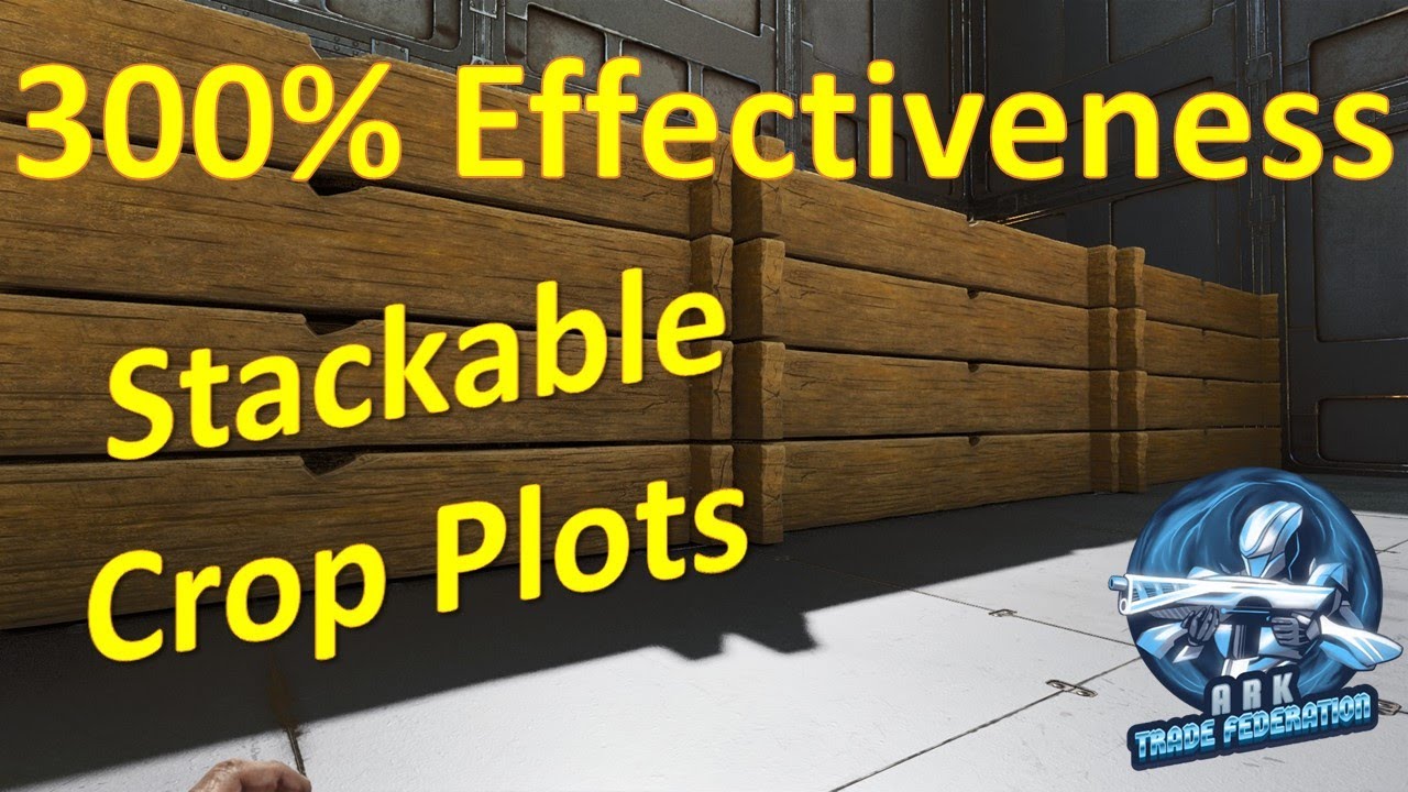 Stacking Crop Plots with 300% Effectiveness Ark: Survival Ascended
