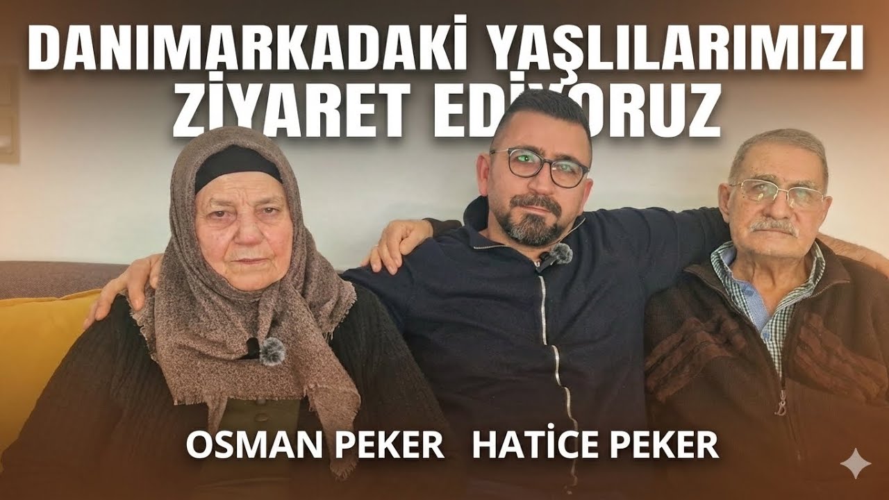 Danimarka’daki Çınarlarımız: Osman ve Hatice Peker’i Ziyaret Ettik 🇩🇰