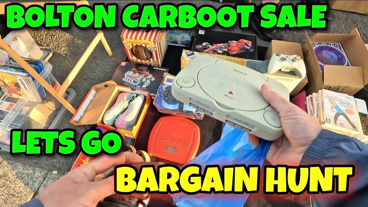 Bolton Car Boot Sale was MASSIVE this week lets go on a BARGAIN HUNT