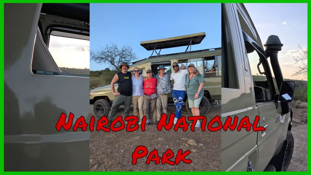 Safari Adventure: Exploring Nairobi National Park's Majestic Giants Up Close!