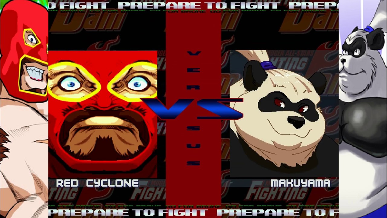 MUGEN - Red Cyclone VS Makuyama