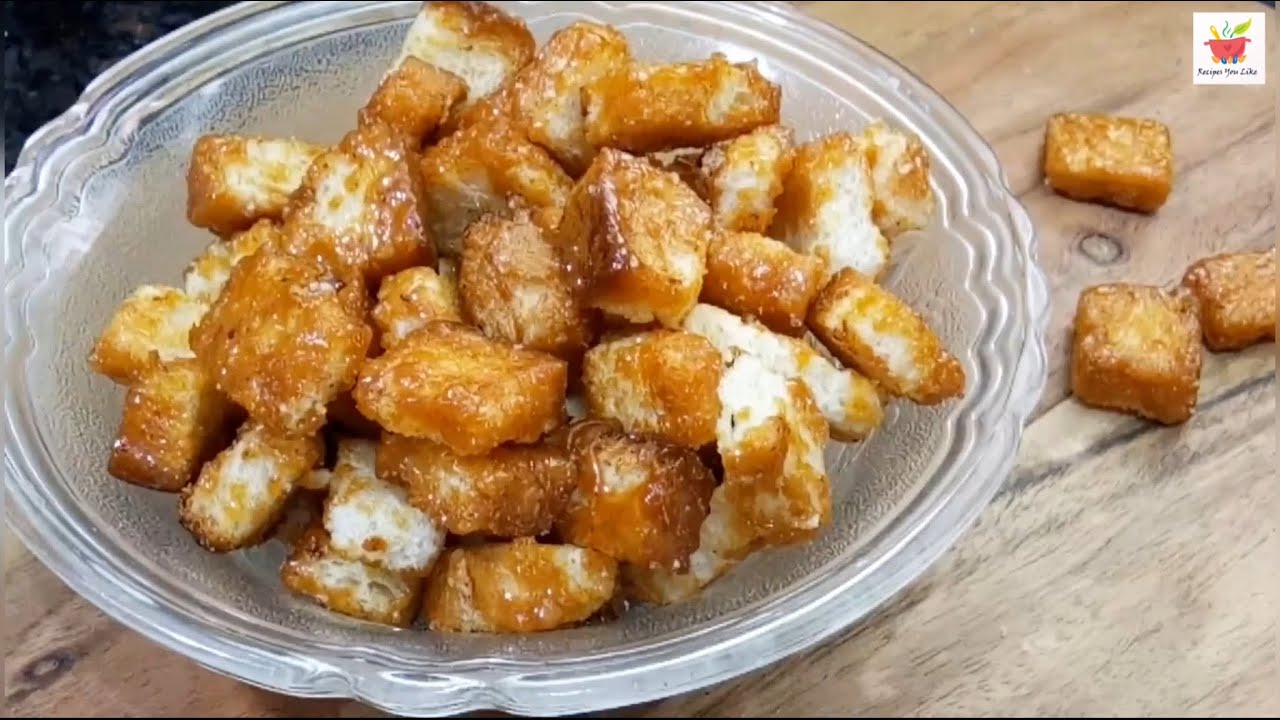 Caramel Crunchy Bread Popcorn
