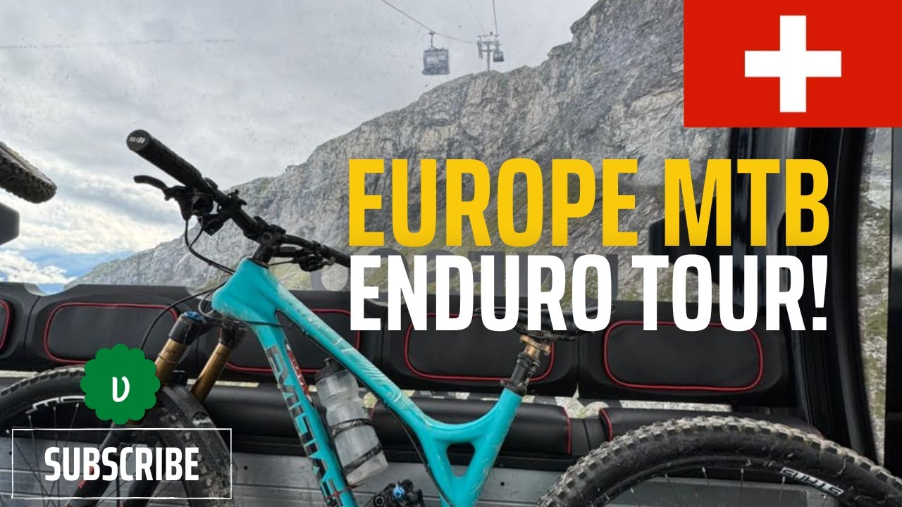 🇨🇭 EP.5 Epic MTB Enduro Adventure in Zurich, Switzerland | Laax-Flims Trails + Lunch at Segneshütte!