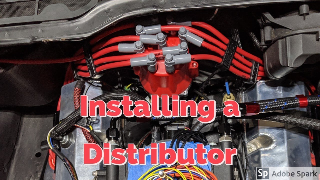 82-92 Camaro Installing a Distributor in a SBC 350 Third gen Camaro MSD Pro Billet