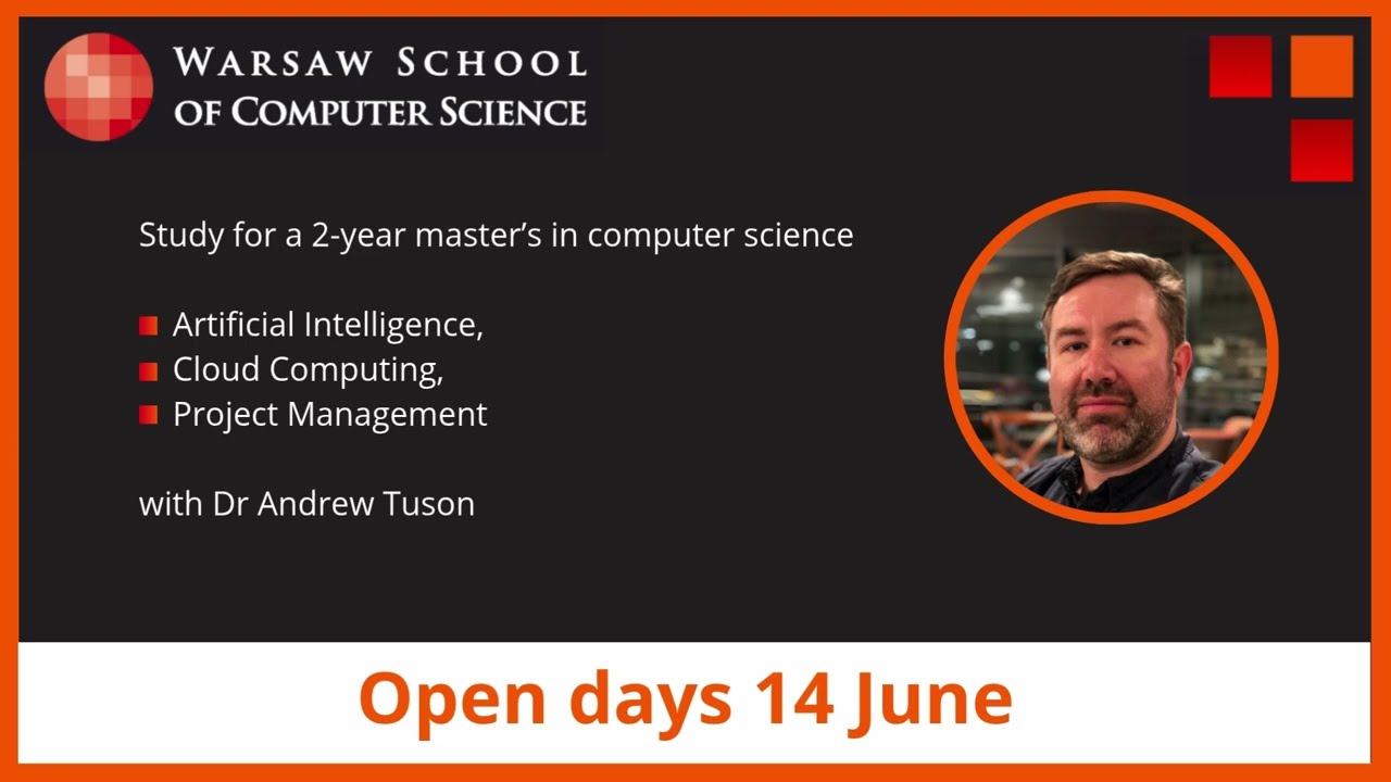 Open Day in WSCS - ,,The Polish IT job market – trends and opportunities. Lecture by Andrew Tuson