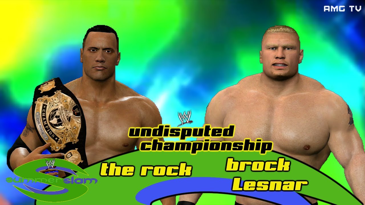 WWE 2K Classics - The Rock vs Brock Lesnar | SummerSlam 2002 Promo