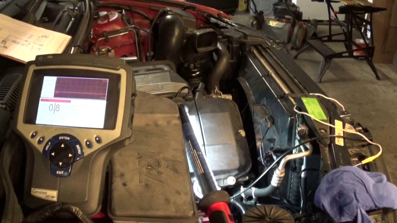 Диагностика электрического вентилятора охлаждения BMW X5 2004 года