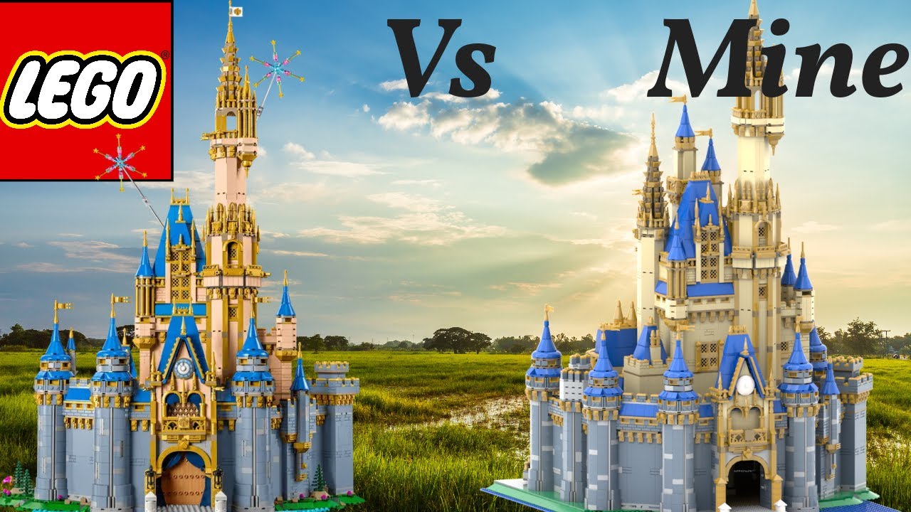 Upgrading LEGO's new Disney Castle!