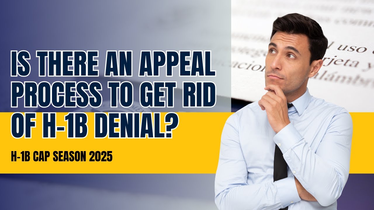 #h1bcapseason2025: There is an Appeal process to get rid of H-1B Denial!! Did you knew that???