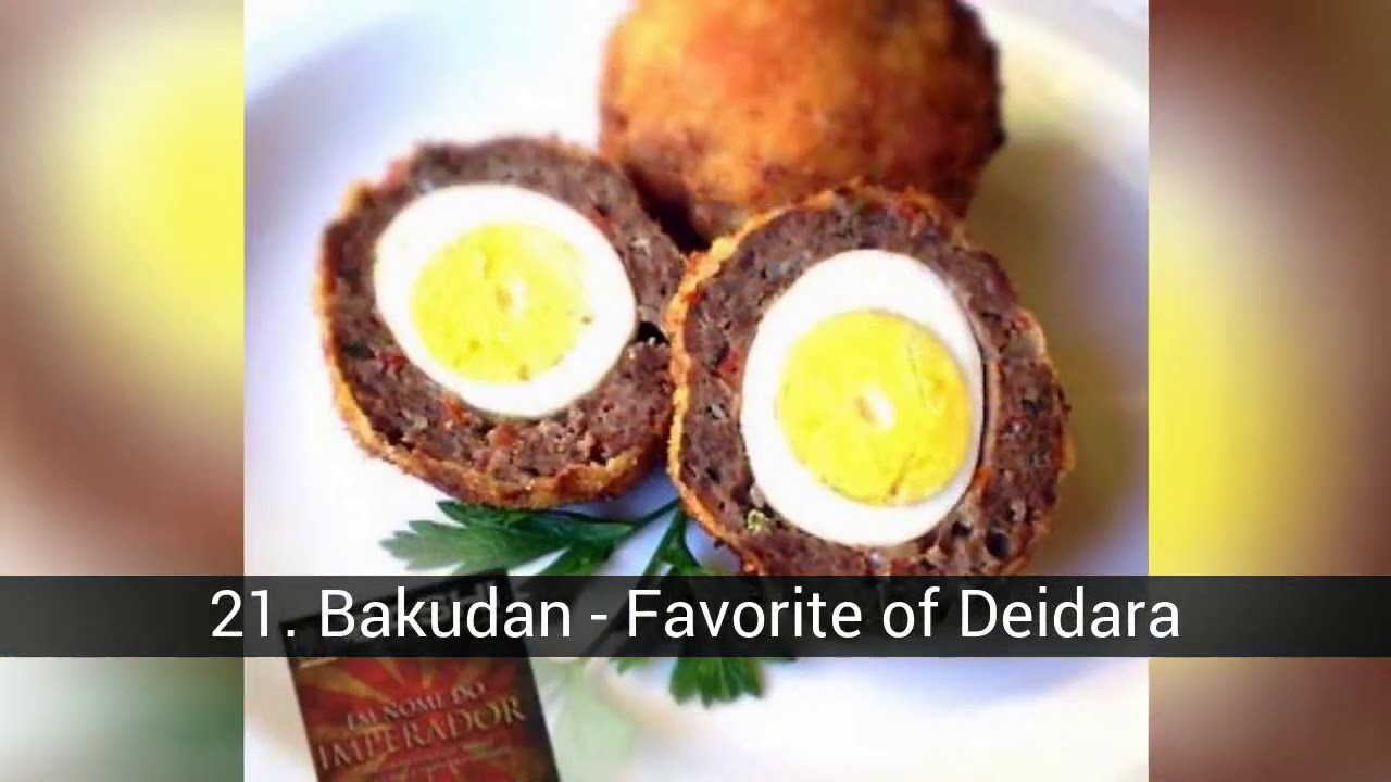 Favorite Meals of the Naruto characters