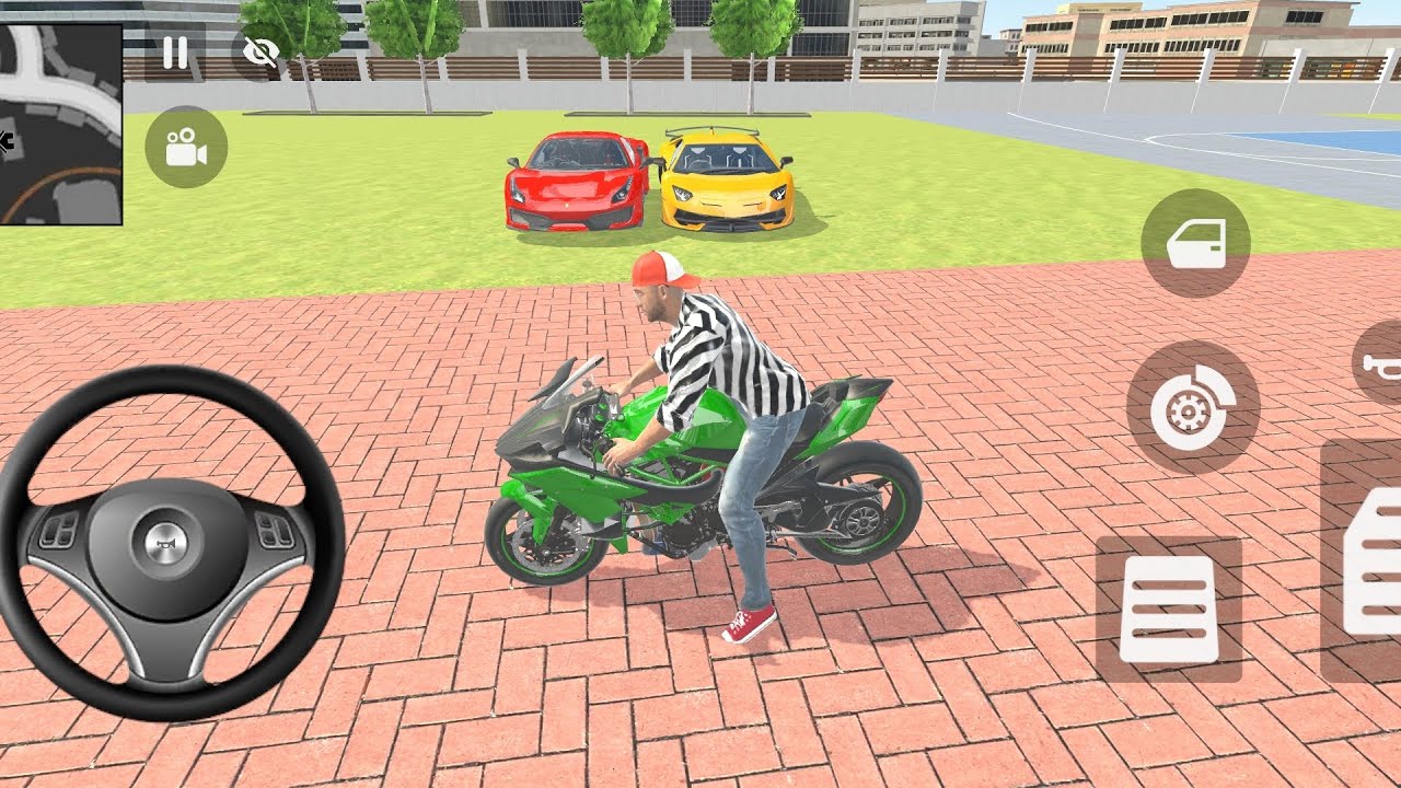 🎮 Franklin Order by 1️⃣ Lamborghini and 1️⃣ Fararri in indian 🇮🇳 Theft Auto Simulator 🎮 #franklin 