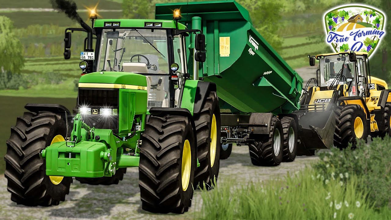 Zurück in FICHTHAL: FELDWEGSANIERUNG für den XXL HÄCKSLER 🚜 True Farming 2 #594 | Farming Simulator