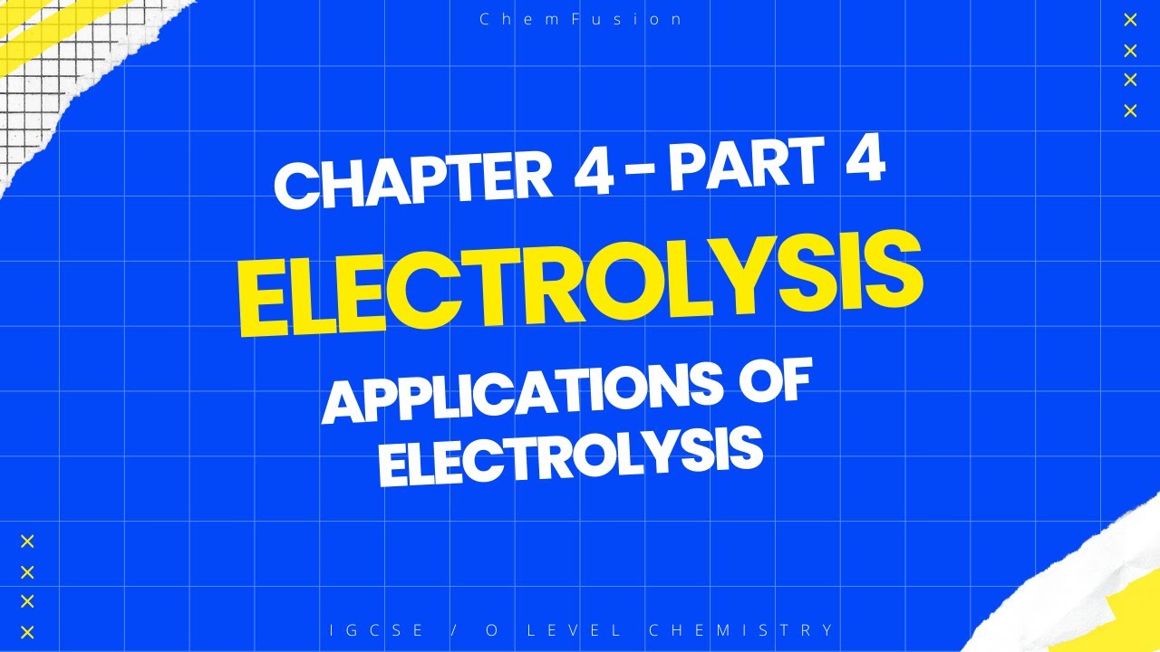 Purification of Copper & Electroplating EXPLAINED | Lecture 4 | IGCSE/O Level Chemistry (0620/5070)