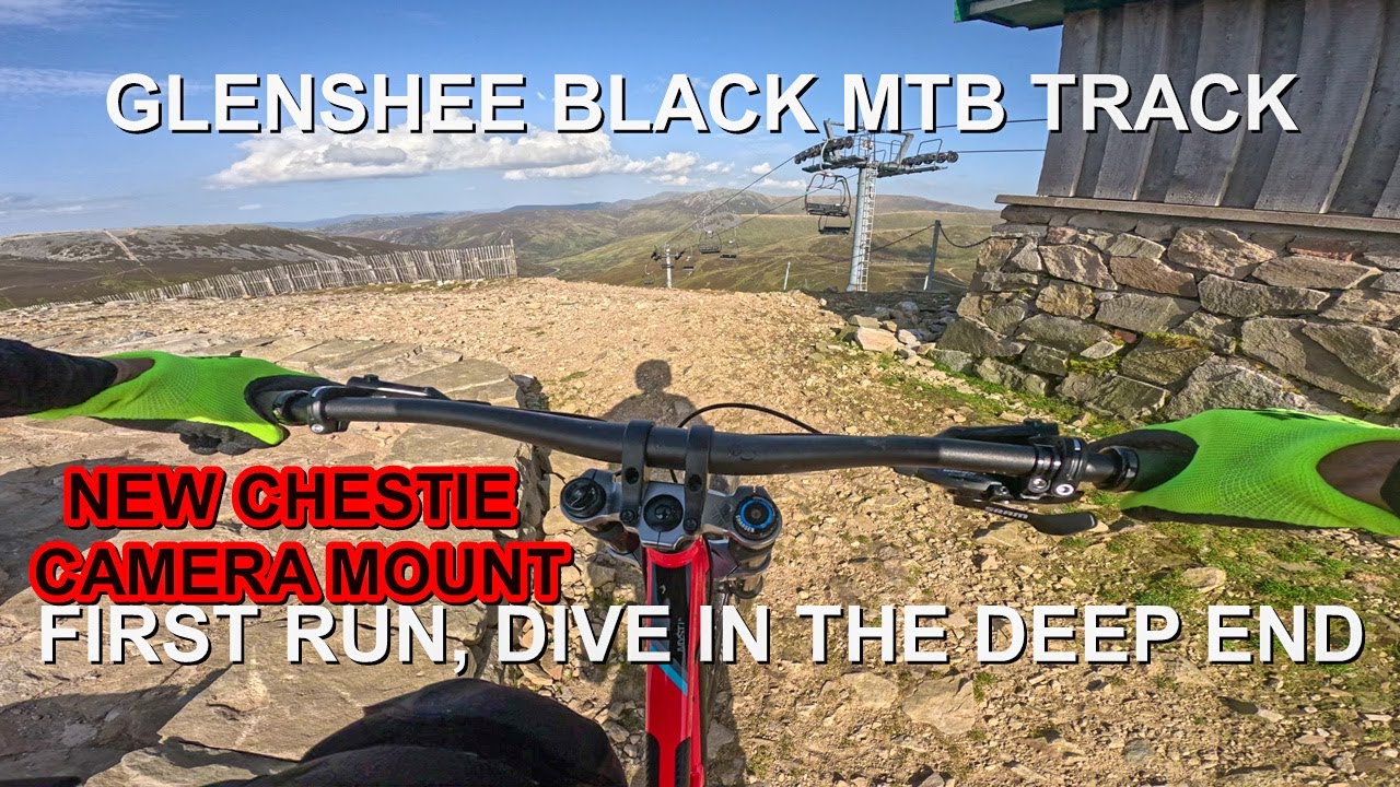 Glenshee Ski Centre Black mountain bike track & The Cairnwell 3 munros The Hiker Bikerz Adventure