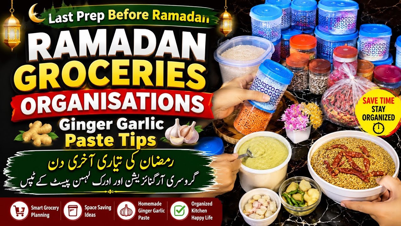 Last Day Ramadan Preparation ✅|Grocery Organisations|Ramadan Mubarak 🤲