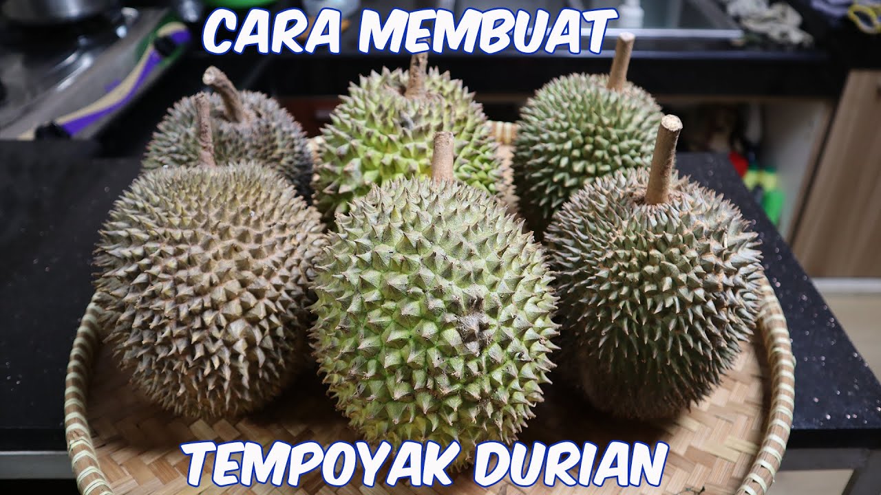 CARA MEMBUAT TEMPOYAK DURIAN ALA CHEF TERABAL-ABAL SEDUNIA