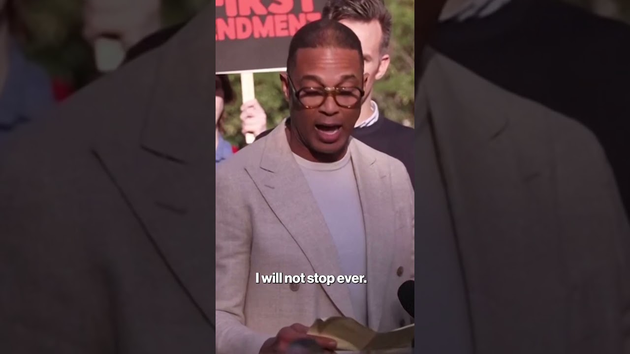 Don Lemon makes first public statement after being arrested for Minnesota church invasion