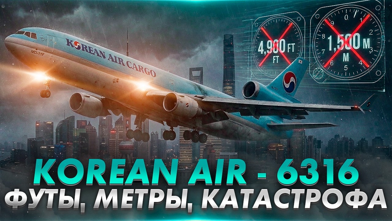 Перепутали футы и метры. Авиакатастрофа MD-11 в Шанхае.15 апреля 1999 года