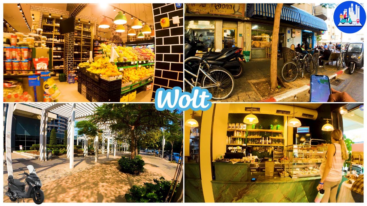 משלוחי וולט בתל-אביב | Tel-Aviv Wolt Deliveries