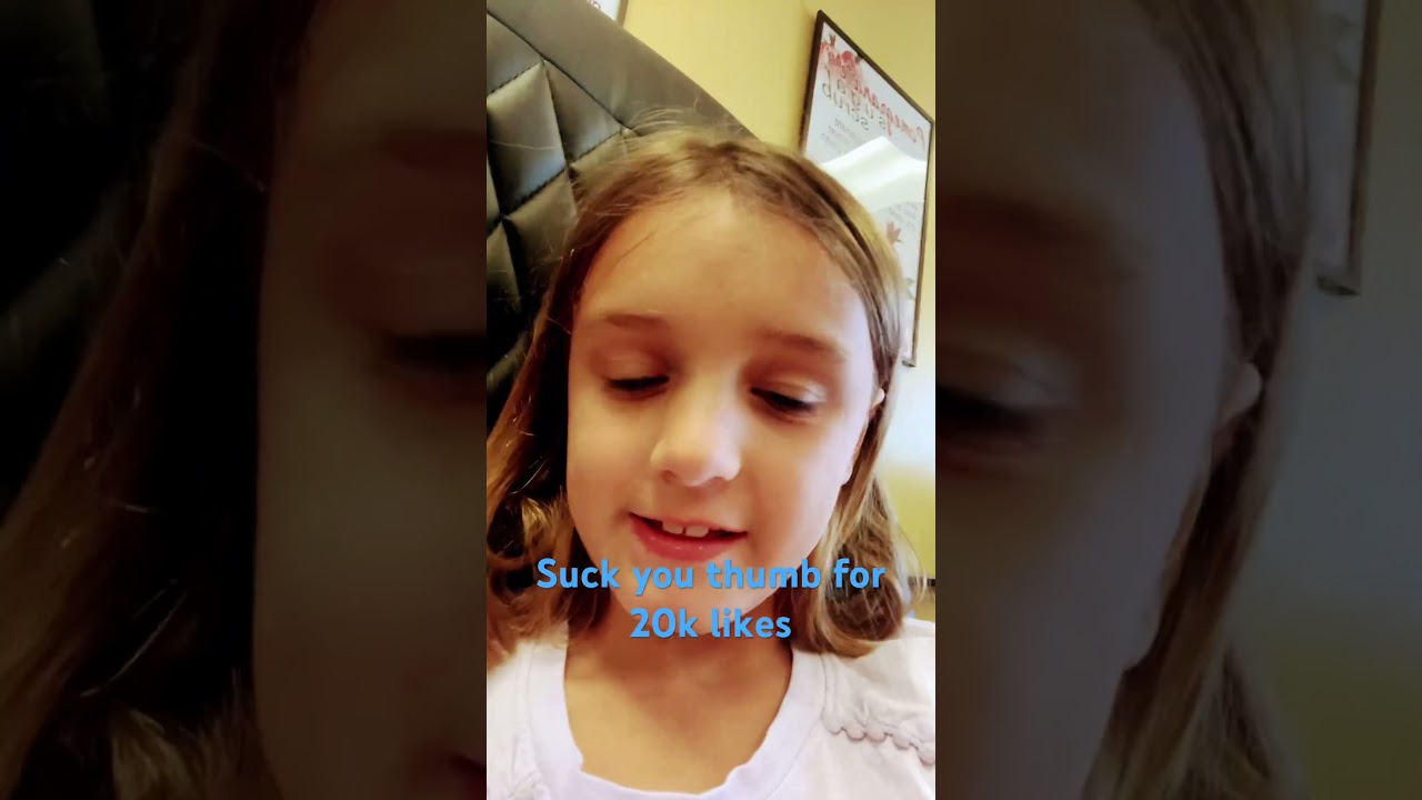 Suck you&rsquo;re thumb for 20k likes