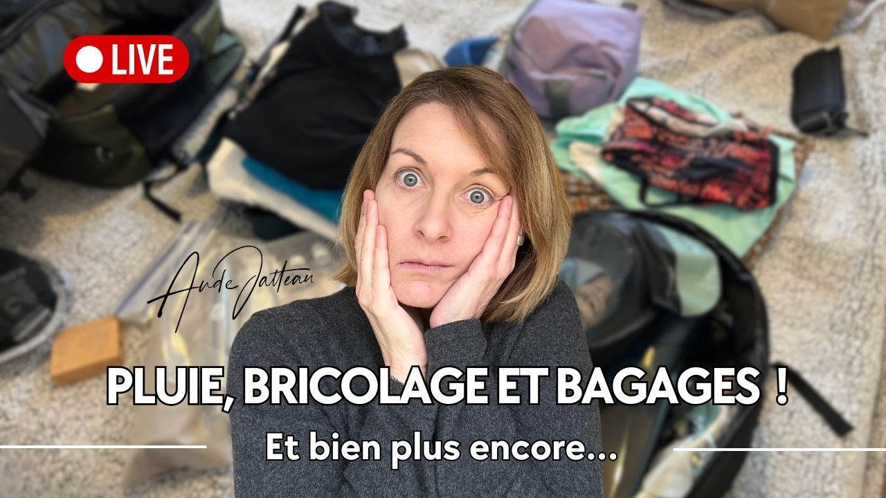 Jour de Pluie à la Maison : Bricolage & Préparation des Valises Avant le Départ ☀️